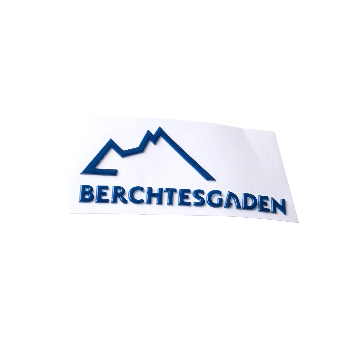 3D Aufkleber Berchtesgaden blau