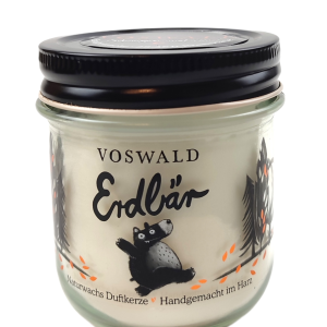 VOSWALD Erdbär Duftkerze